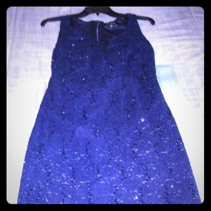 Cocktail new navy blue dress